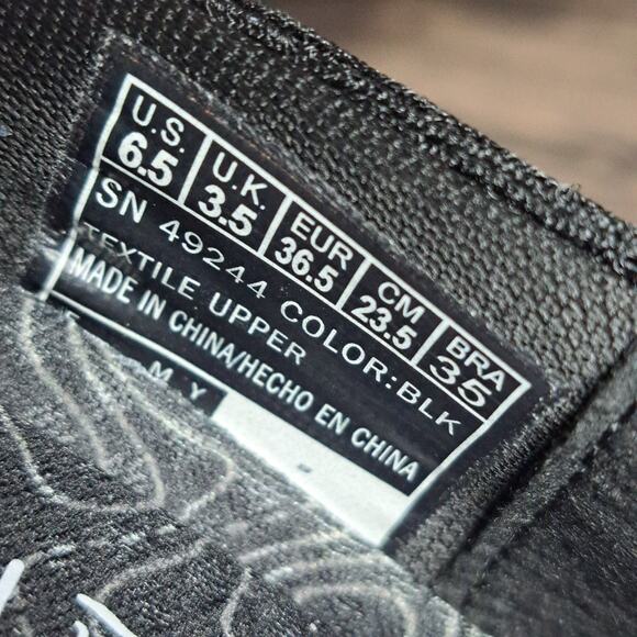 Skechers Reggae Fest 2.0 Willow Slip On Sneaker Women's Sz 6.5 Black Mesh (NWOB) - Picture 9 of 9